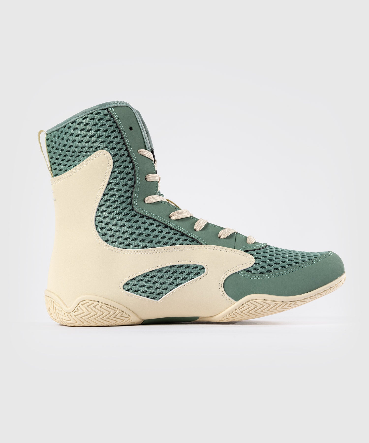 Venum Boxing Shoes Contender - Aqua Green/Off-White
