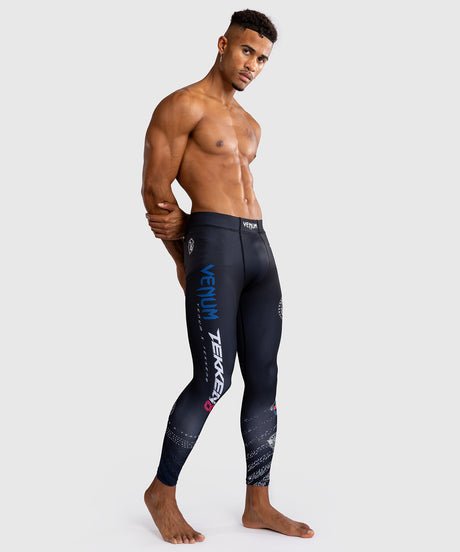 Venum x TEKKEN 8 Spats - Paul Phoenix - Preto/Azul