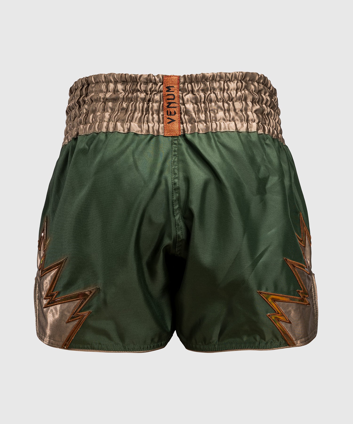 Spodenki do kickboxingu Venum Inferno – Khaki/Brąz