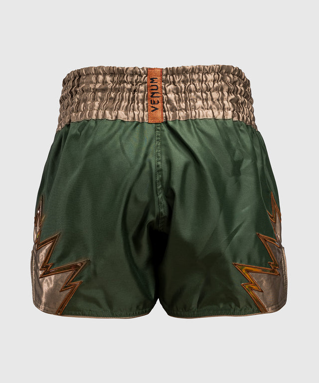 Spodenki do kickboxingu Venum Inferno – Khaki/Brąz