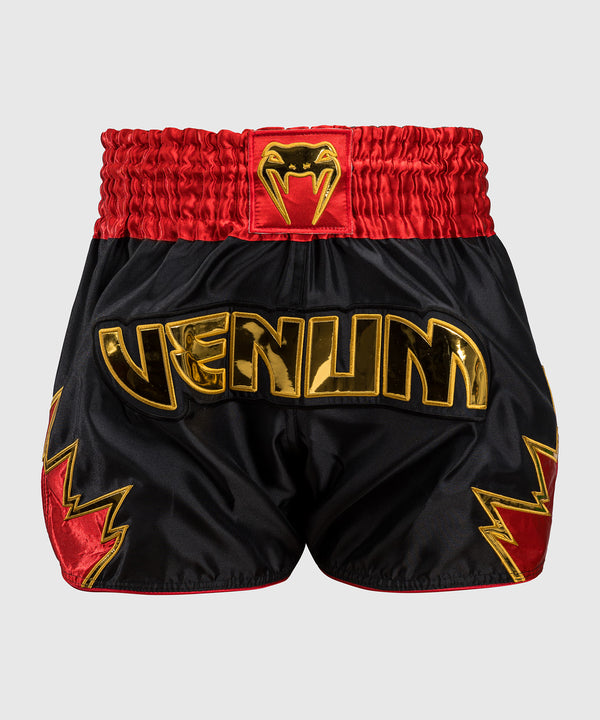 Venum Kickboxing Shorts Inferno - Black/Red/Gold