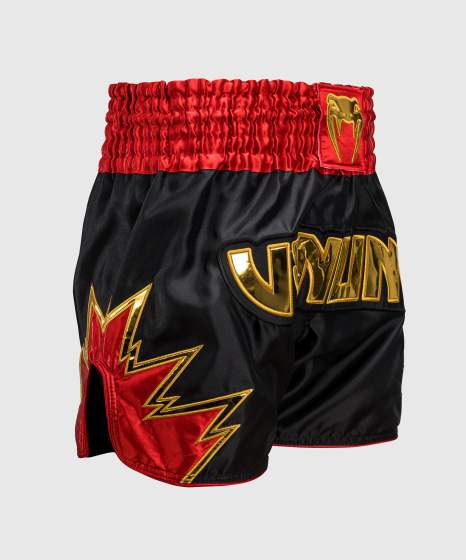 Venum Kickboxing Shorts Inferno - Black/Red/Gold