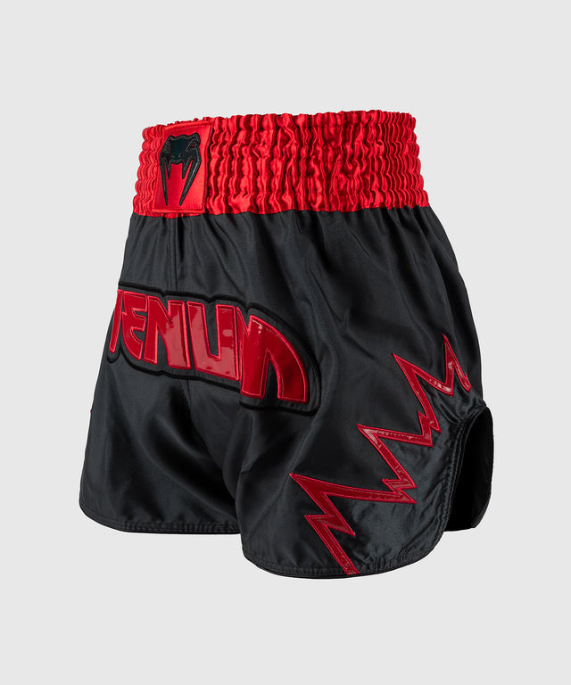 Venum Kickboxing Shorts Inferno - Anthracite Gray/Red