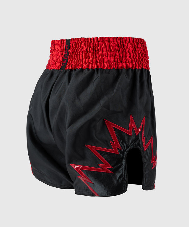Venum Kickboxing Shorts Inferno - Anthracite Gray/Red