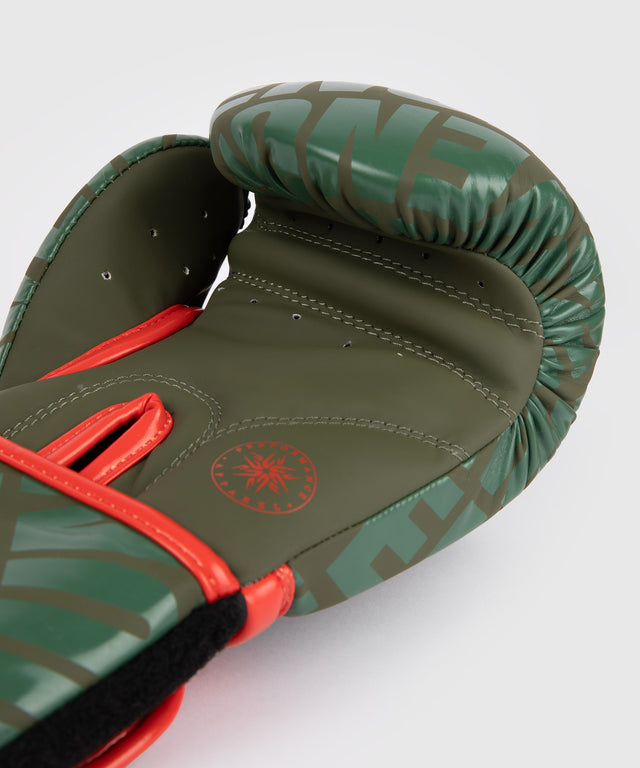 Venum Contender 1.5 XT Kids Boxing Gloves – Khaki/Orange