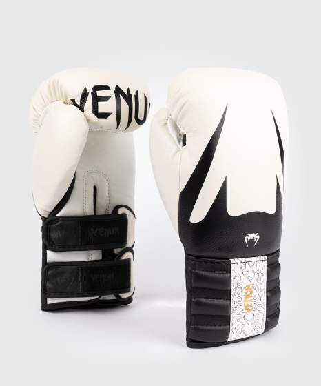 Venum Reverso Boxing Gloves - White/Black