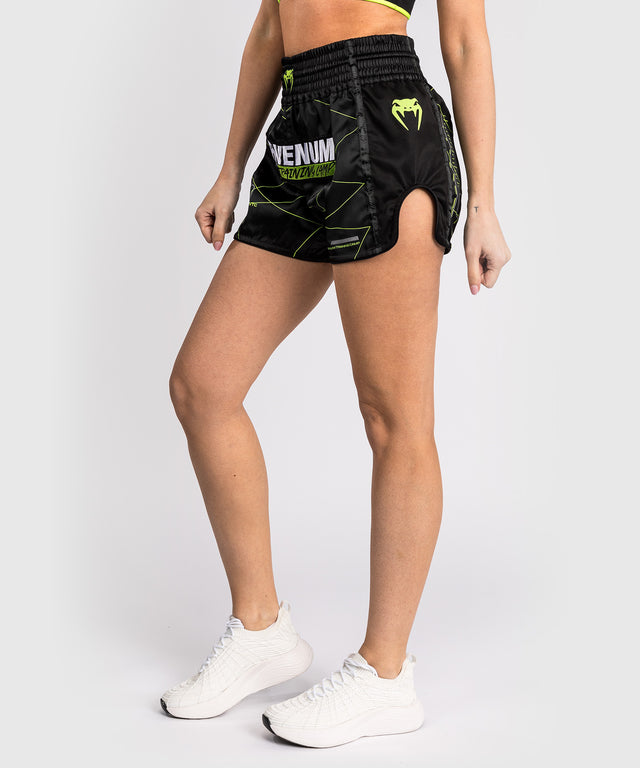 Venum Muay Thai Shorts Training Camp 4.0 - Black/Neon Green
