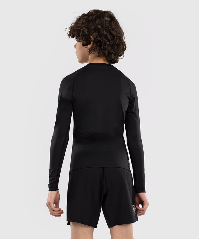 Venum Rashguard Contender Long Sleeves Kids – Black
