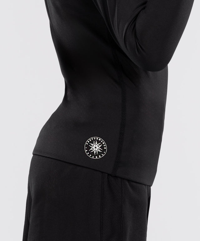 Venum Rashguard Contender Long Sleeves Kids – Black