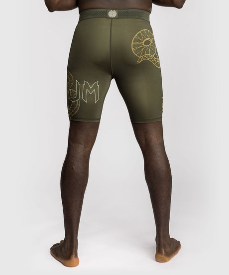 Kompresní kraťasy Venum Serpenti – Khaki Zelené