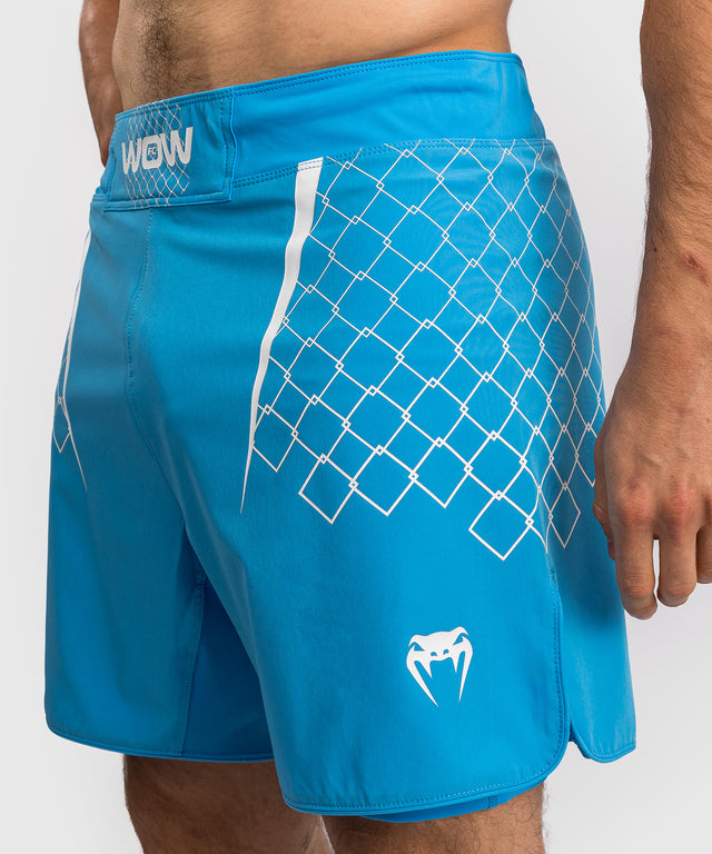 Venum x WOW FC MMA Shorts - Pacific Blue