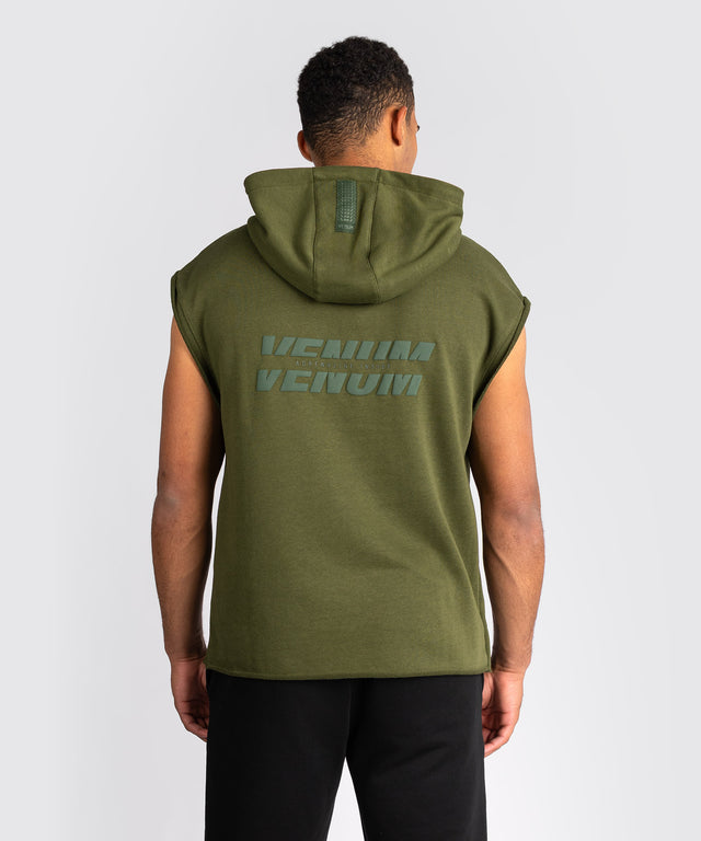 Venum Hoodie Sleeveless Divide - Army Green