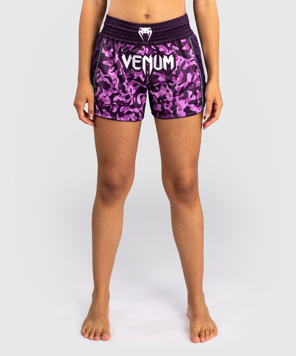 Venum Muay Thai Shorts Iris - Purple/Camo Pink