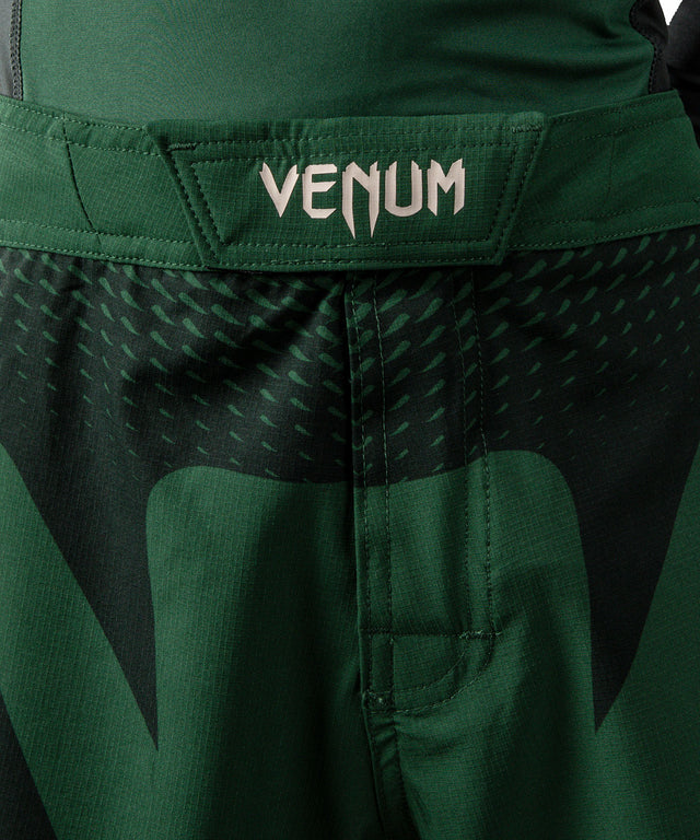 Venum MMA Shorts Attack Kids – Green/Broken White