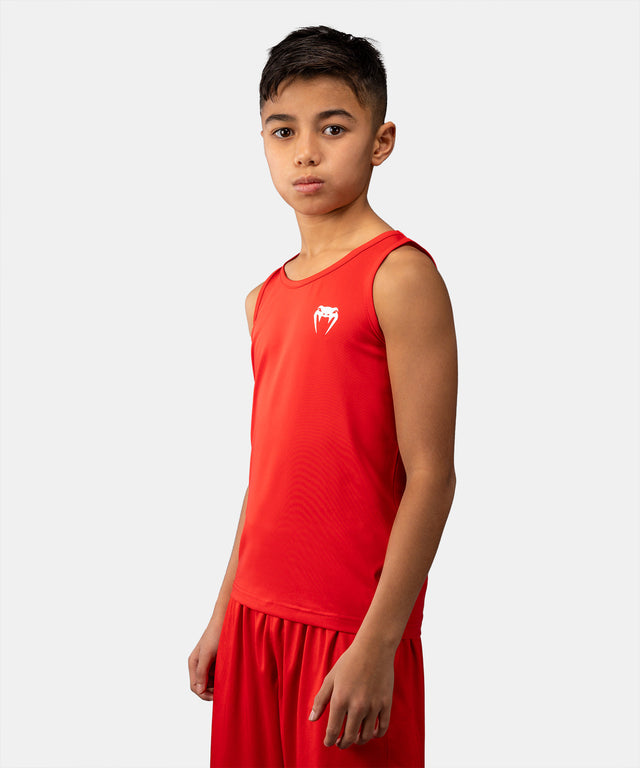 Venum Contender Youth Tank top Red – side view