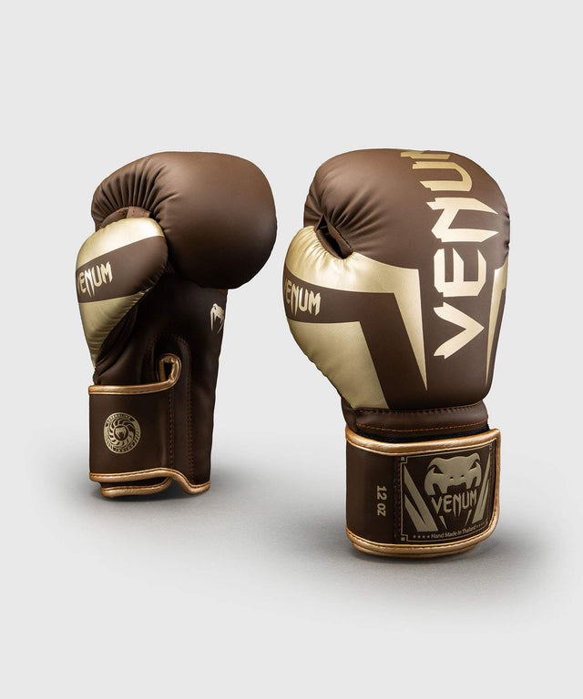 Venum Boxing Gloves Elite - Dark Brown