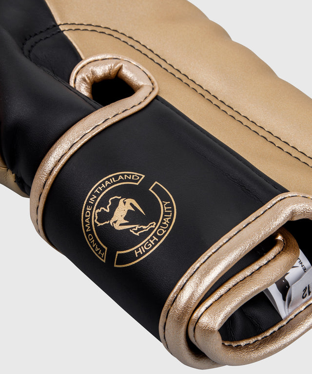 Venum Elite Boxhandschuhe – Schwarz/Gold