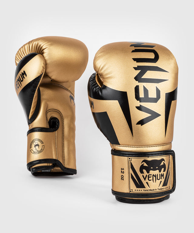 Venum Bokshandschoenen Elite - Goud/Zwart