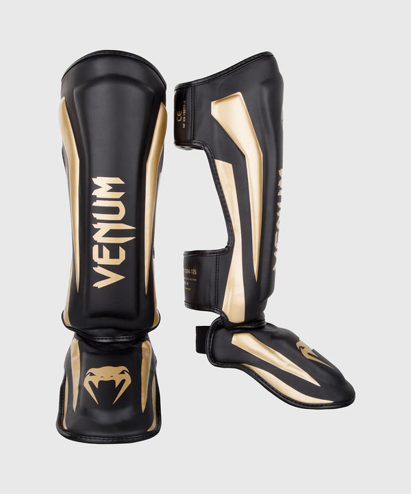 Venum Benskydd Kickboxning Elite – Svart/Guld