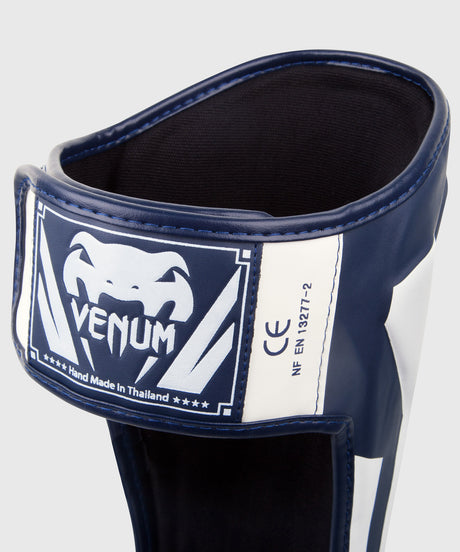 Venum Shin guards Elite – Navy/White