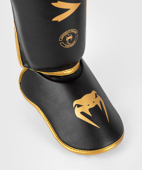 Venum Scheenbeschermers Kickboks Challenger - Zwart/Goud