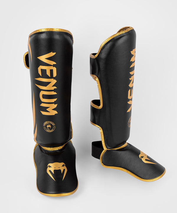 Venum Schienbeinschoner Kickboxen Challenger – Schwarz/Gold
