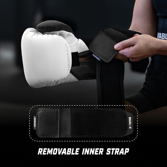 Hayabusa Boxing Gloves T360 - White/Black