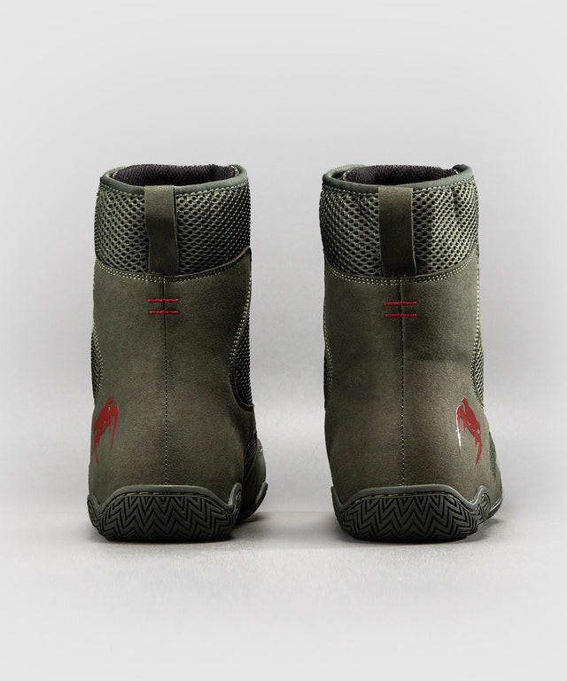 Venum Boksschoenen Contender - Kaki/Rood