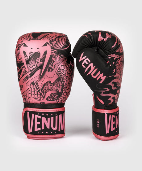 Venum Boksehandsker Impact Dragon's Flight - Sort/Metallic Pink