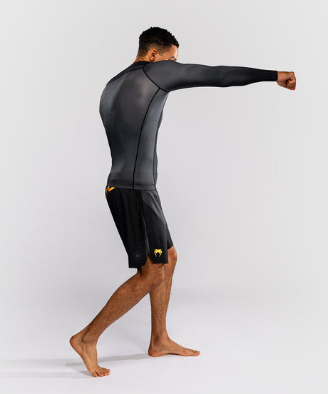 Venum Longsleeve Attack Lange Mouwen - Zwart/Goud