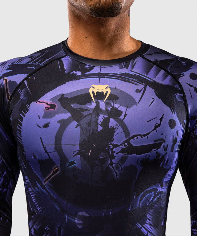Venum Rashguard Long Sleeves Gojo Jujutsu Kaisen – Purple
