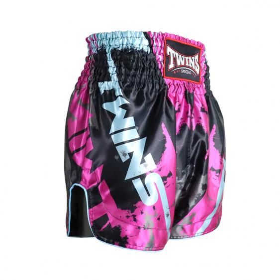 Twins Muay Thai Shorts TTBL Candy - Pink/Black