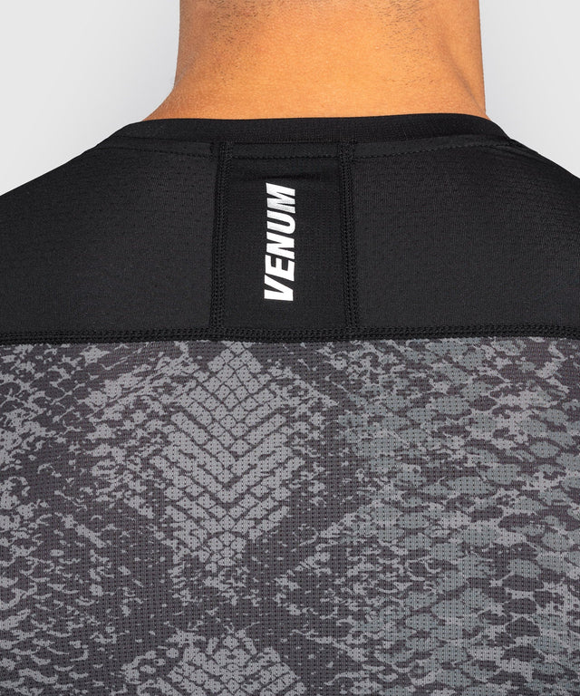 Venum Rashguard Long Sleeves G-Fit Scales - Black/Grey