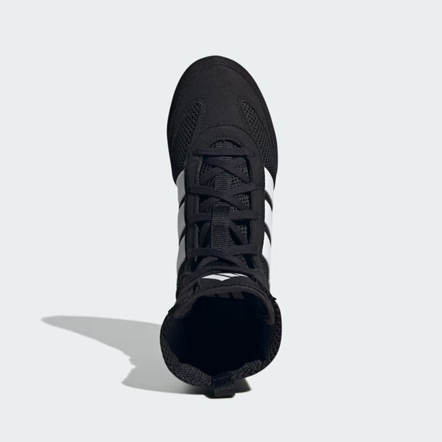 Adidas Boxschuhe Box Hog Classic Kinder – Schwarz/Weiß