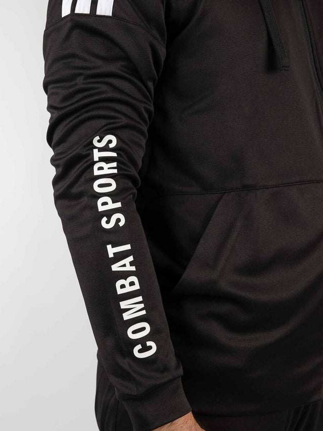 Adidas Community Sports Trainingsjacke – Schwarz/Weiß