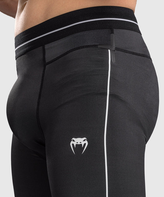 Venum Compression Shorts & Spats Stealth – Black/White