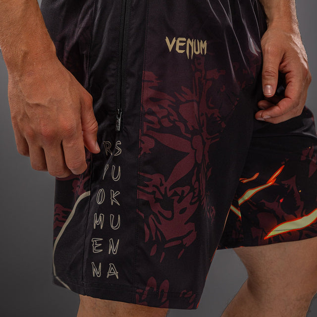 Venum Training shorts Sukuna – Black/Light beige