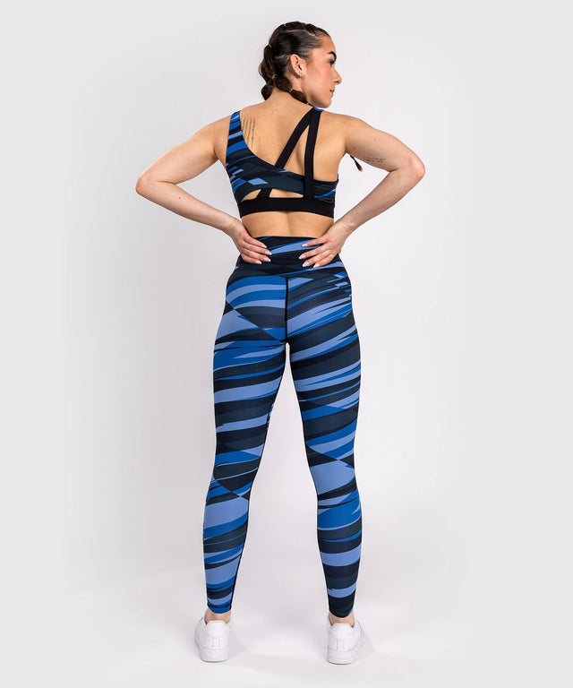 Venum Abyss Leggings - Black/Blue