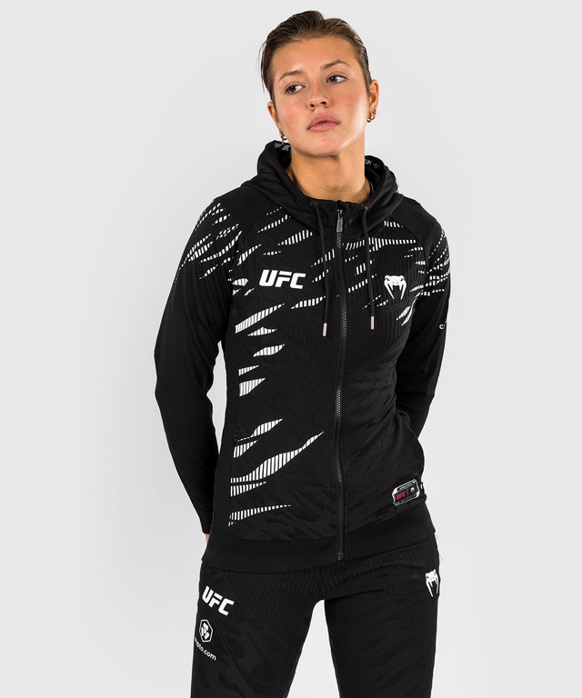 Felpa Venum UFC Fusion da donna Authentic Fight - Nero