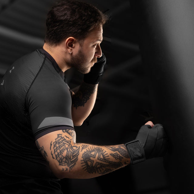 Hayabusa Hand Wraps Knuckle Guard – Black