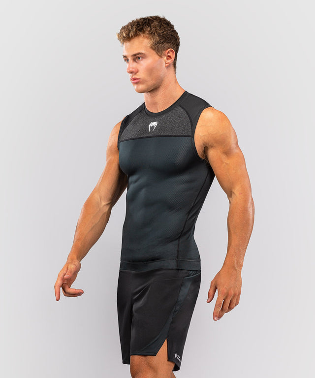 Venum Rashguard G-Fit Scale ärmelllos – Schwarz