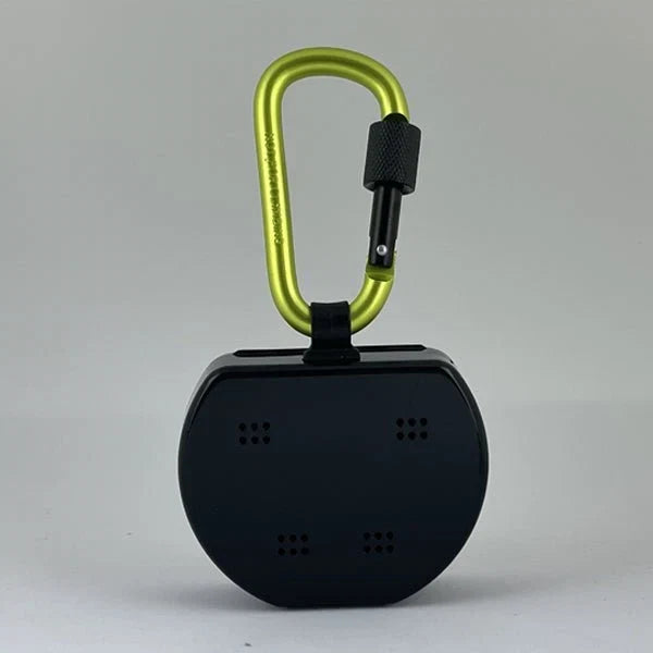 Astuccio Paradenti Damage Control con Moschettone – Nero/Verde