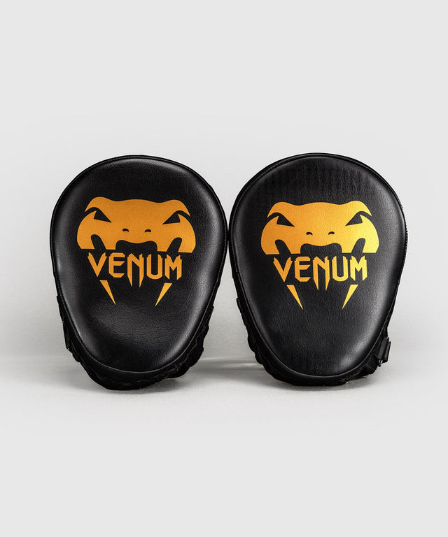 Venum Light Focus Mitts – Black/Gold