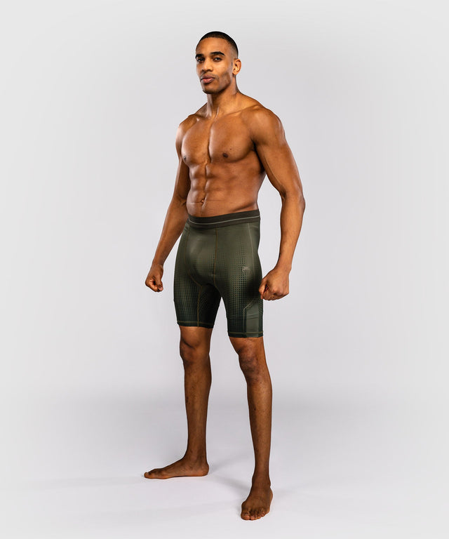 Venum MMA Shorts Stealth – Khaki/Dark Green