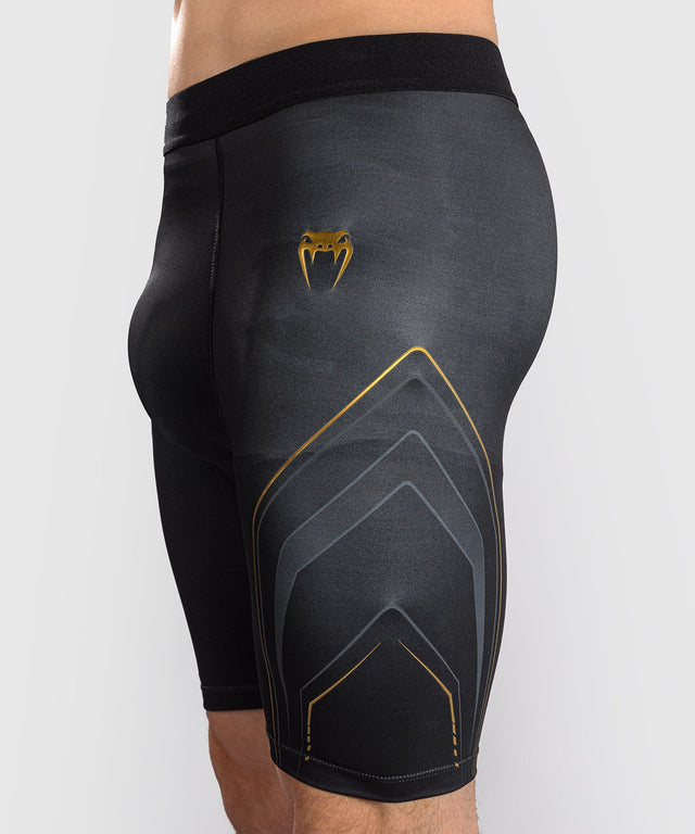 Venum Streamline Compression Shorts – Black/Gold