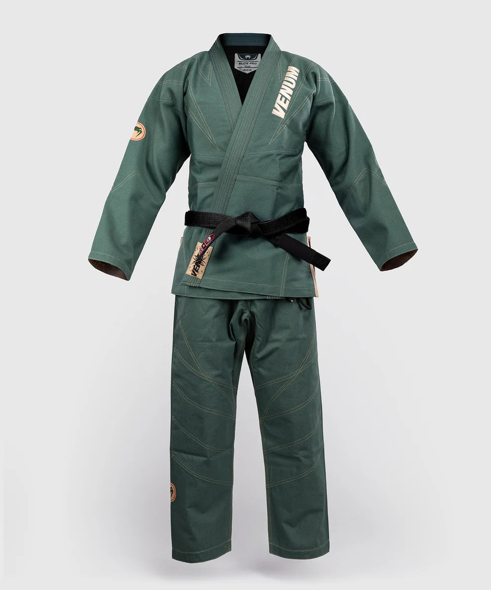 Venum Elite 5.0 - 450 - BJJ Gi - Forest Green