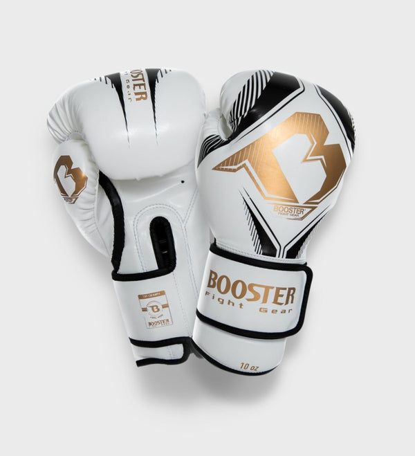 Booster Boxing gloves Bangkok – White/Black/Gold
