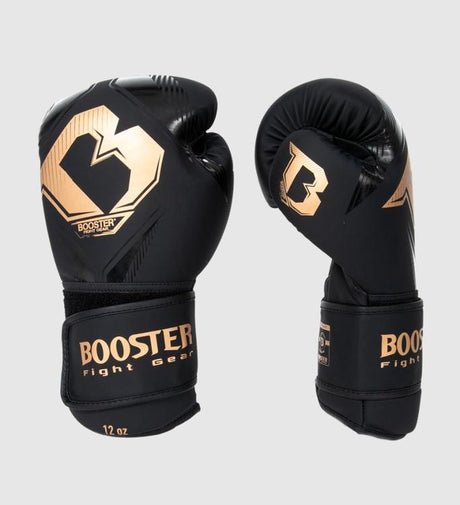 Booster Boxing gloves Bangkok – Black/Gold – Boxing gloves
