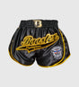 Booster Kickboxing shorts Retro Slugger 1 – Black/Yellow – Shorts