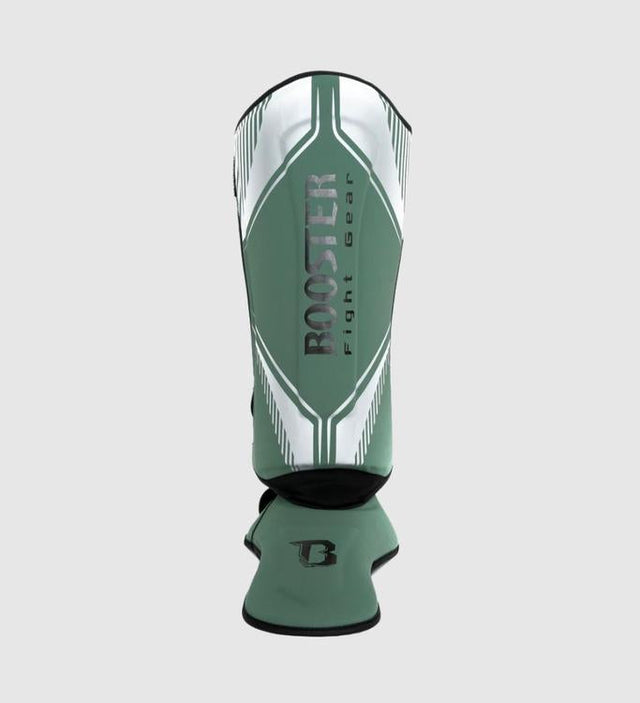 Booster Shin guards Bangkok – Green/Silver/Black – Shin guards